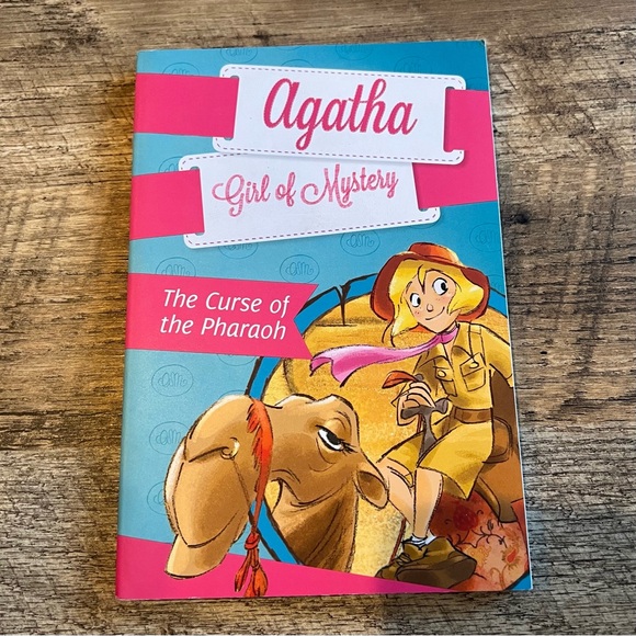 The Curse of the Pharaoh #1 (Agatha: Girl of Mystery) Paperback Children’s Book - Picture 1 of 2